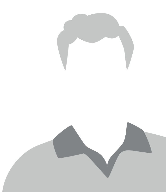 Grauer männlicher Avatar